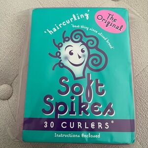 Soft Spikes Hair Curlers - Pink